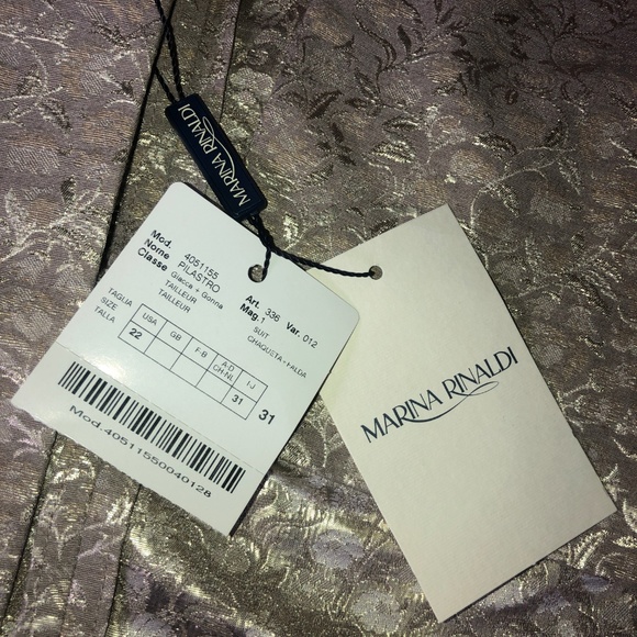 GOLDEN HUES SET BY MARINA RINALDI - Picture 2 of 4